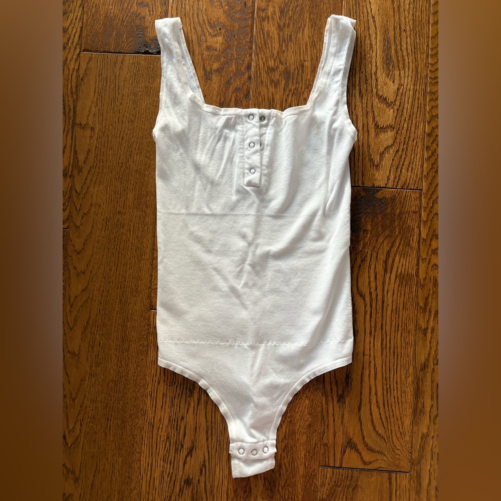 Popilush seamless modal Henley bodysuit